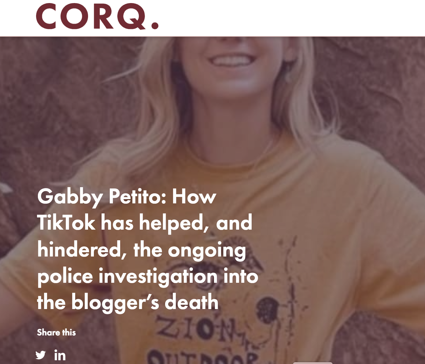 Gabby Petito: How TikTok has helped, and hindered, the ongoing police investigation into the blogger’s death