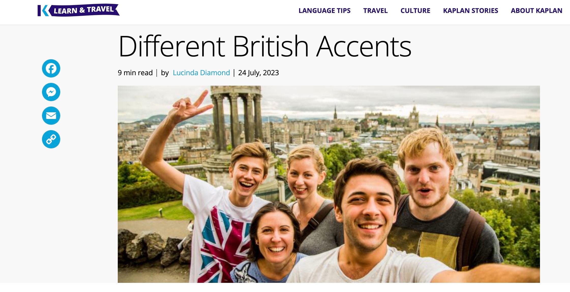 Different British Accents