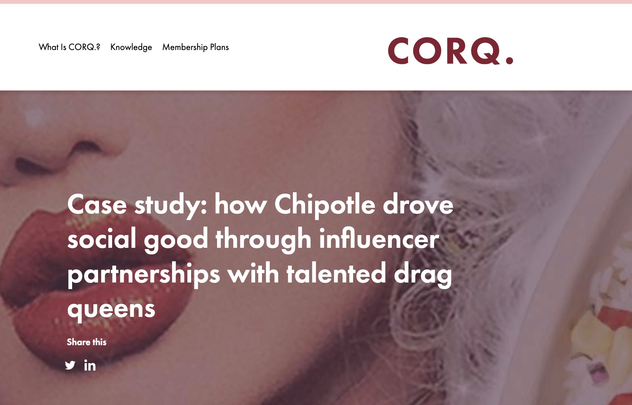 Case study: how Chipotle drove social good through influencer partnerships with talented drag queens