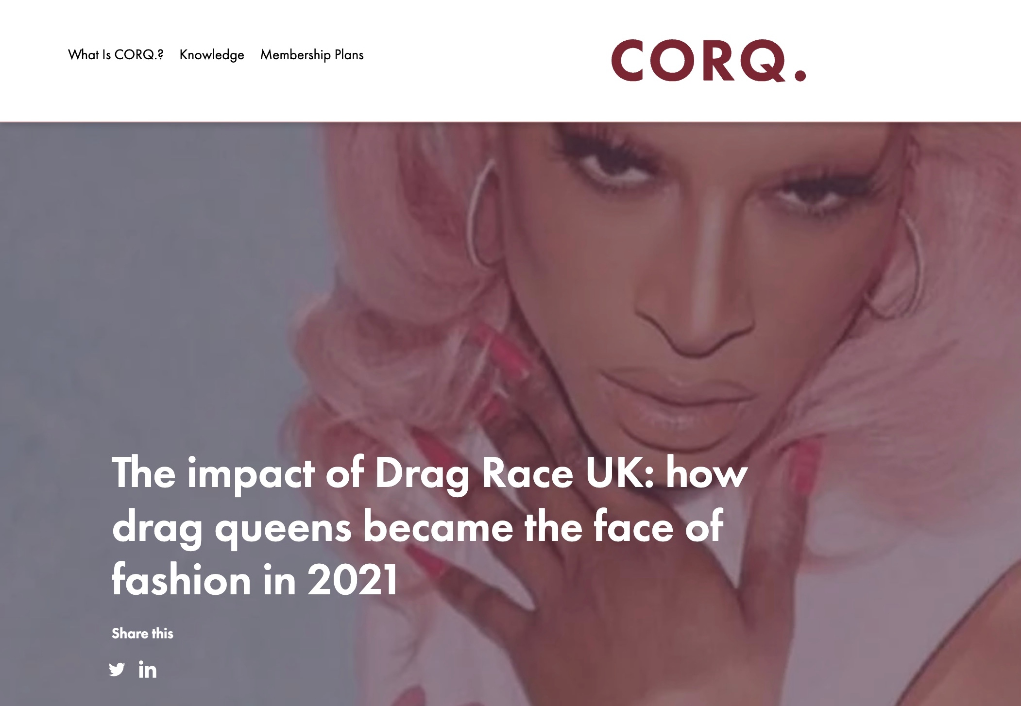 The impact of Drag Race UK: how drag queens became the face of fashion in 2021