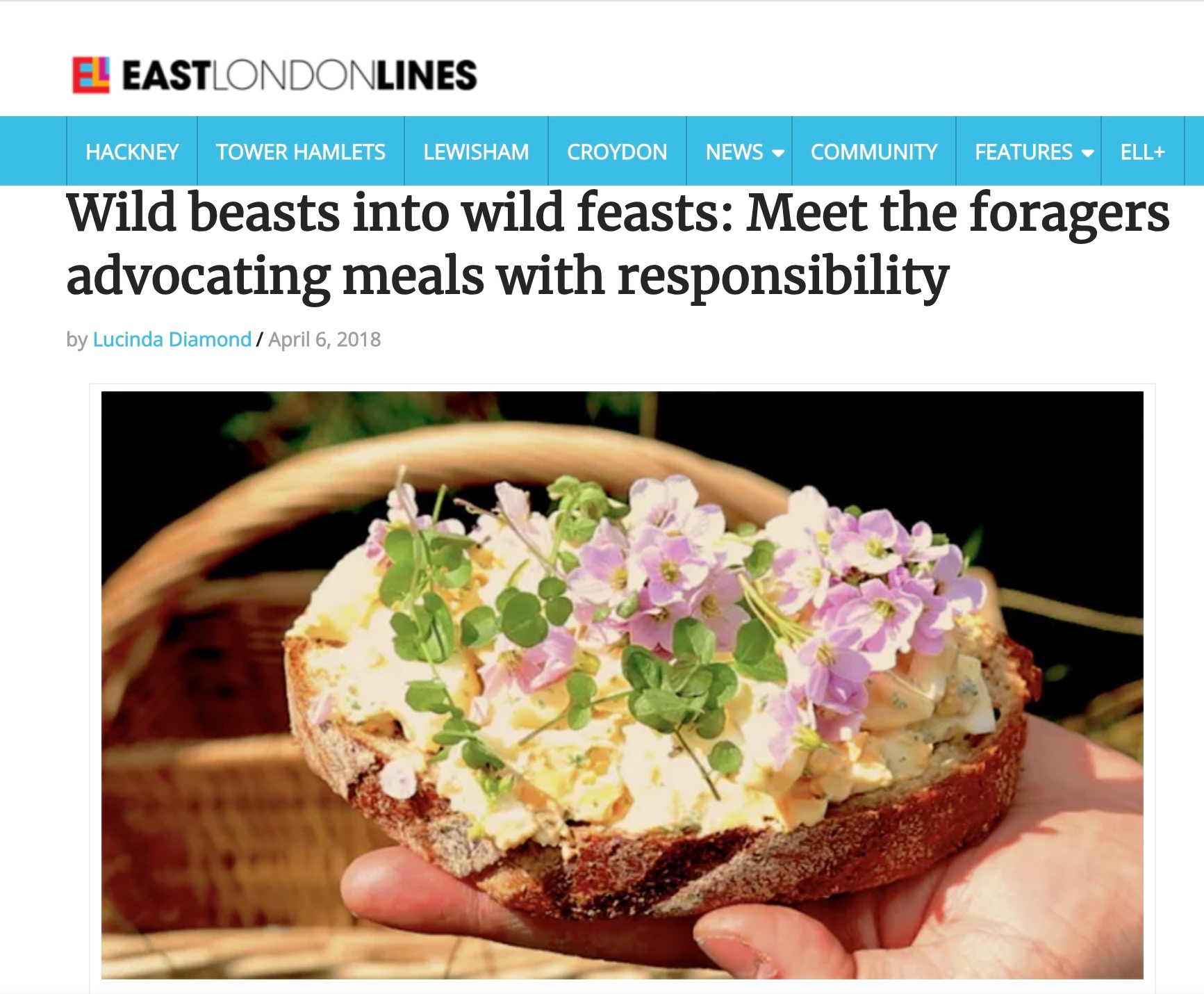 Wild beasts into wild feasts: Meet the foragers advocating meals with responsibility