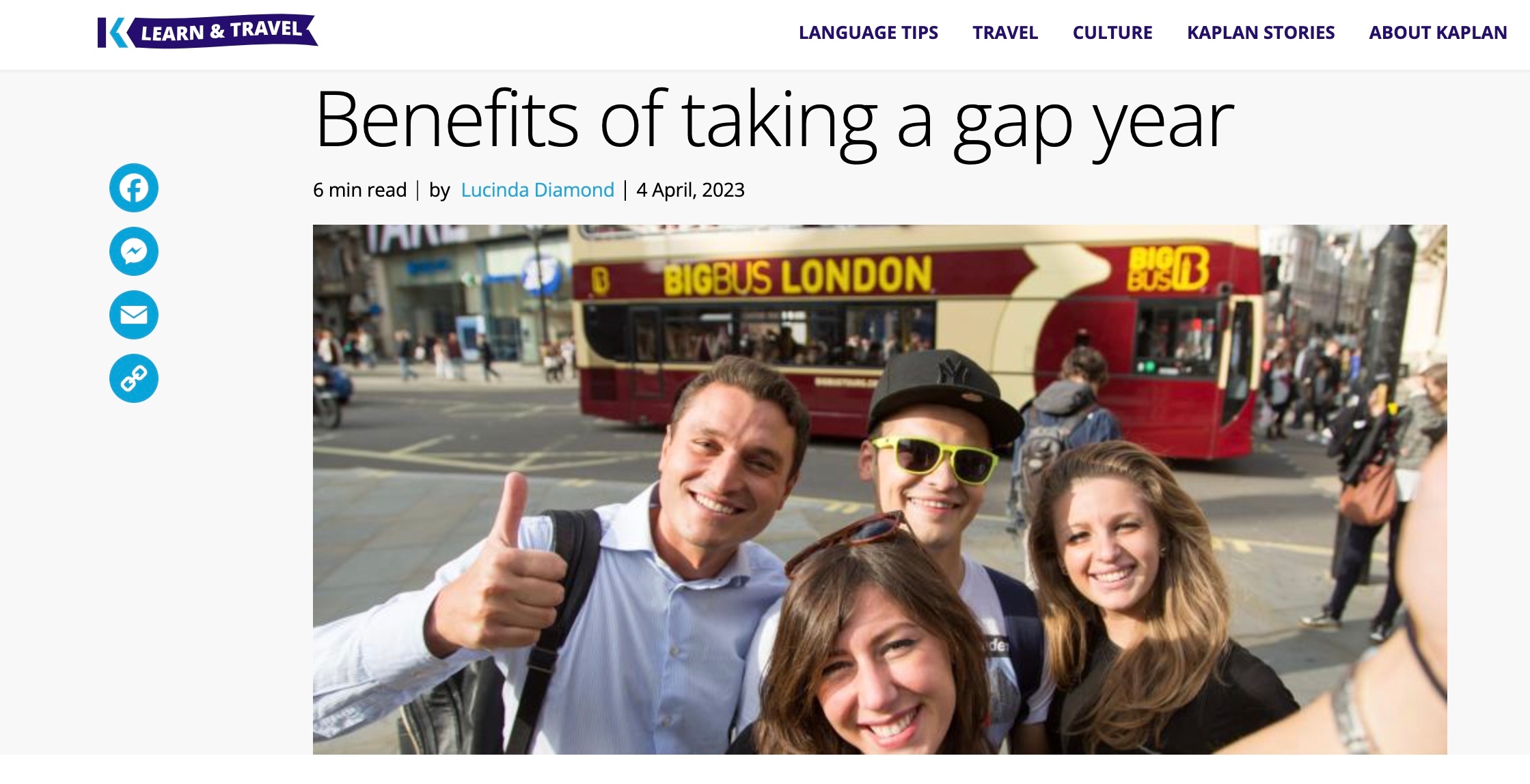 Benefits of taking a gap year