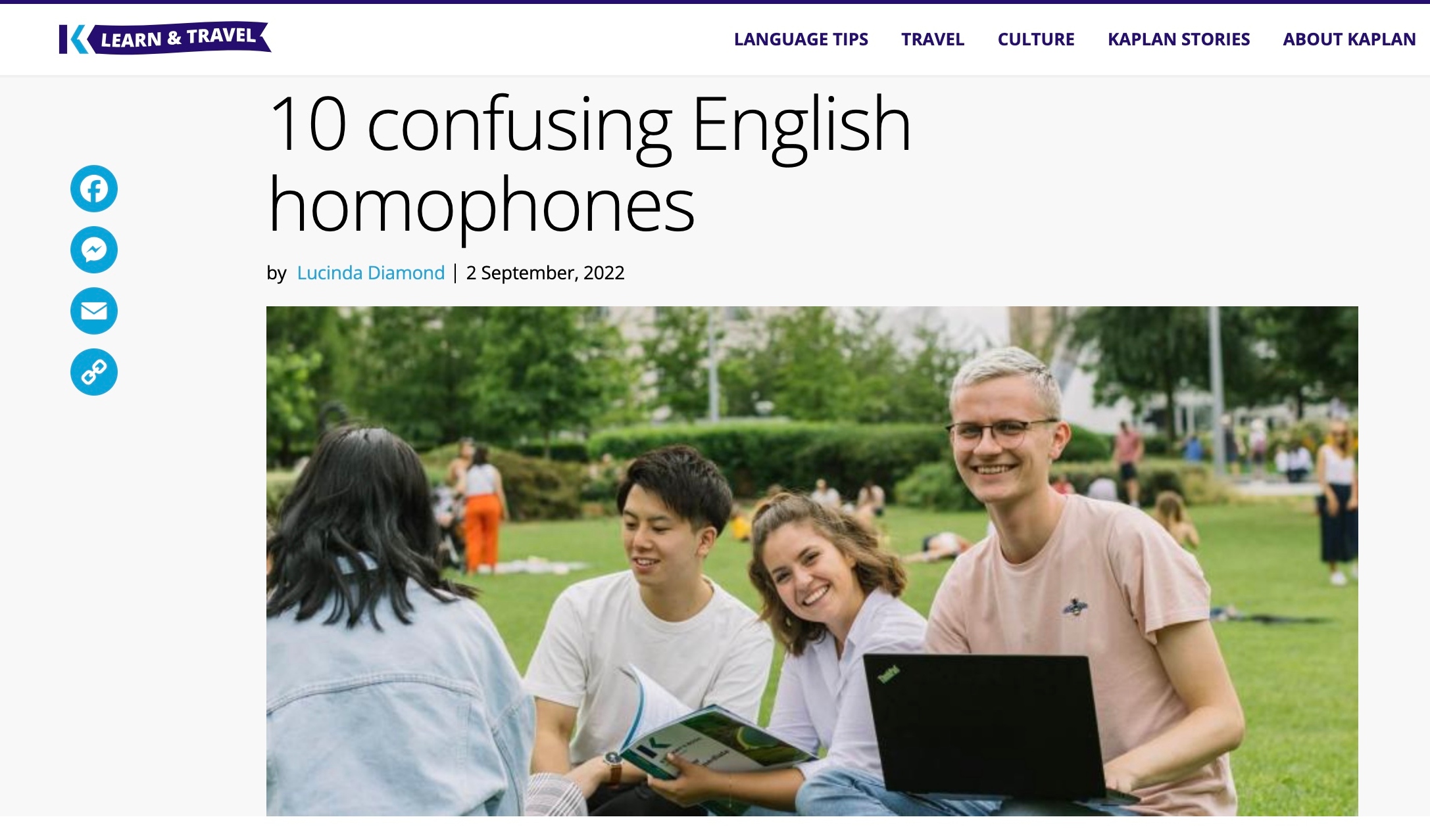 10 confusing English homophones