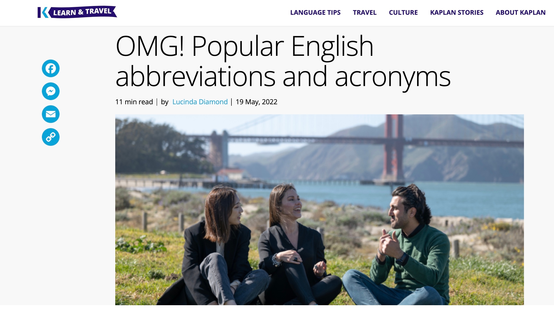 OMG! Popular English abbreviations and acronyms