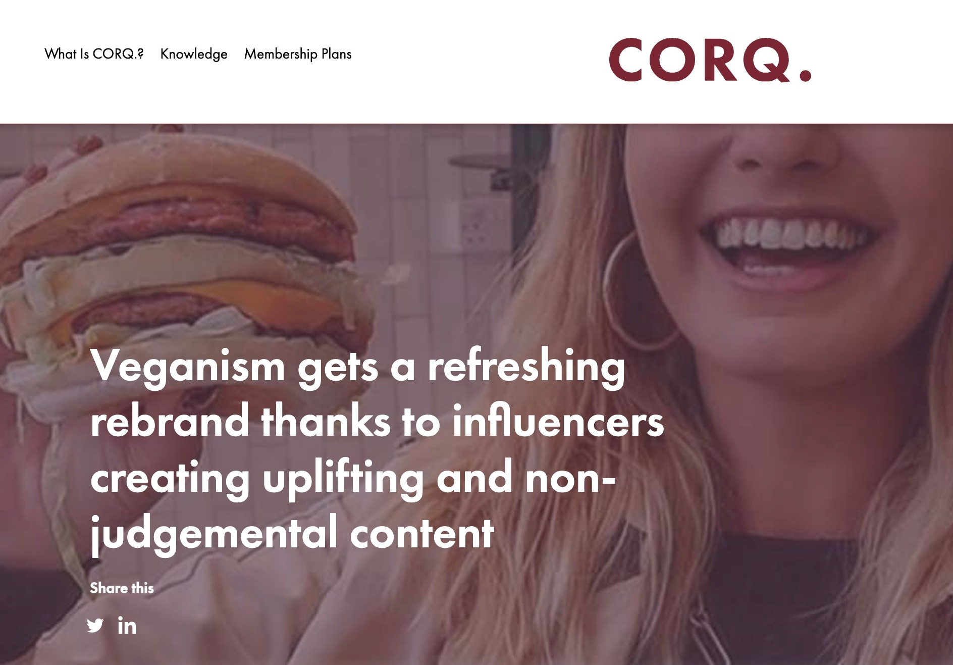 Veganism gets a refreshing rebrand thanks to influencers creating uplifting and non-judgemental content